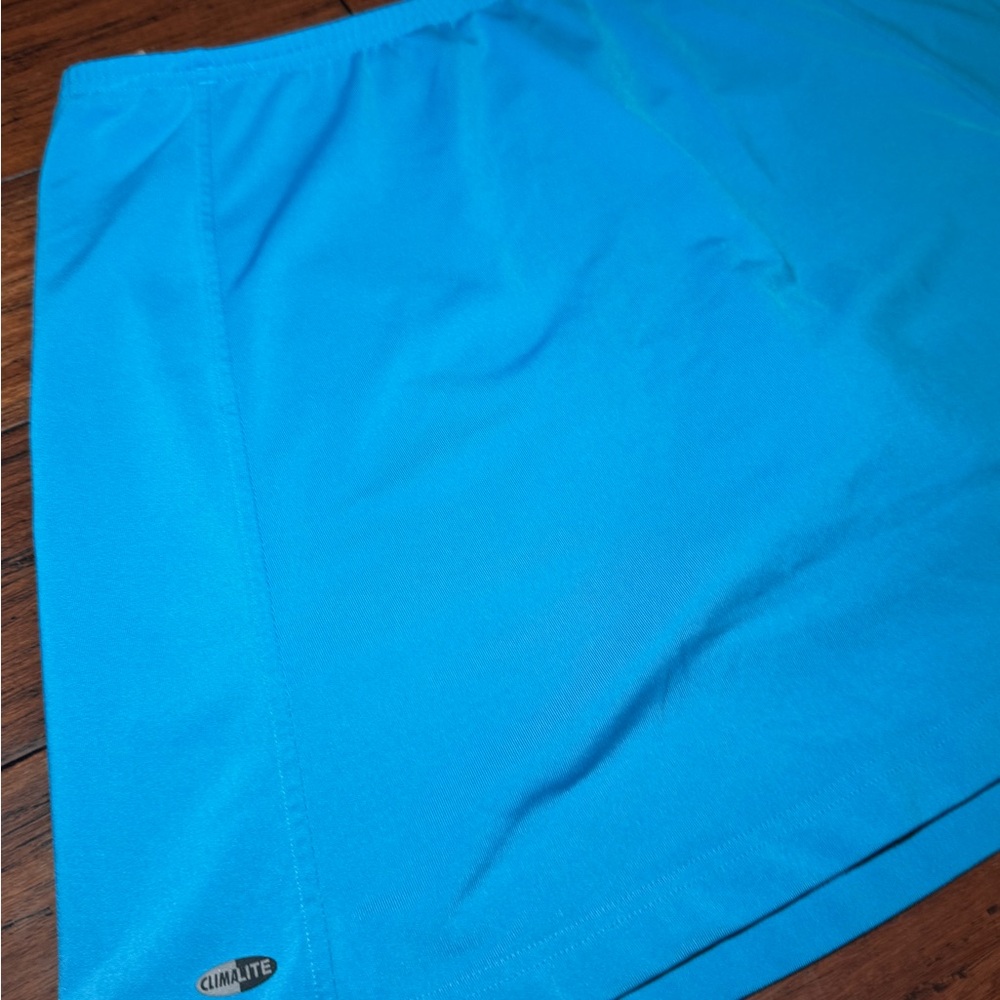 NWOT adidas Bright Blue Women's Athletic Skirt - Picture 5 of 7